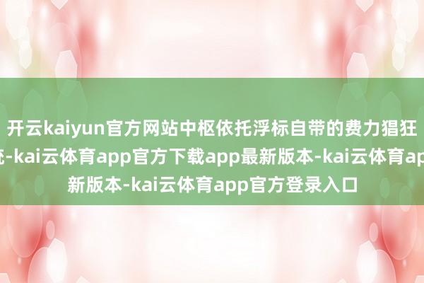 开云kaiyun官方网站中枢依托浮标自带的费力猖狂功能与定位系统-kai云体育app官方下载app最新版本-kai云体育app官方登录入口